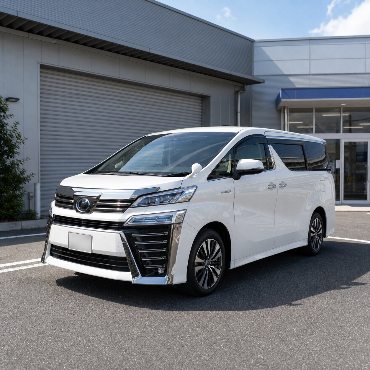事故代車対応用ヴェルファイア